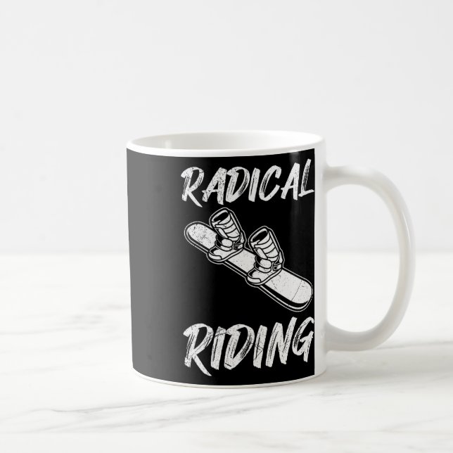 Mug CLÉ DE Snowboard Embarquement Funny Kids Snowboard (Droite)
