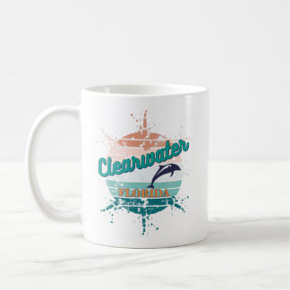 Mug Clearwater Florida Retro Vintage Explosion coucher