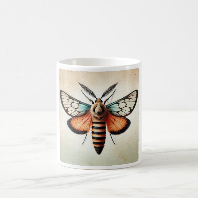 Mug Clearwing Moth 160924IREF218 - Watercolor (Centre)
