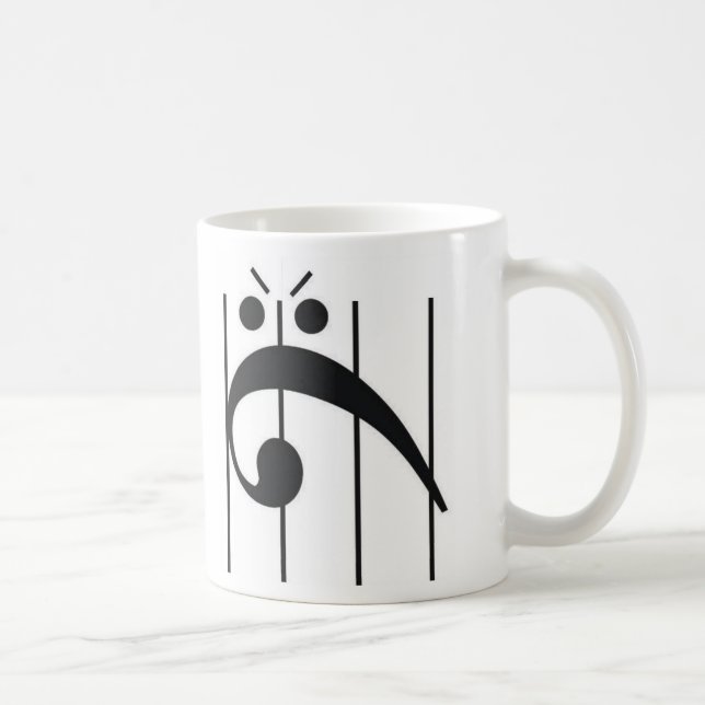 Mug Clef basse fâchée (Droite)