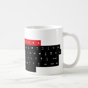 Mug Clés de clavier micro de BBC