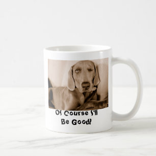 Mug Clin d'oeil, naturellement je serai bon !