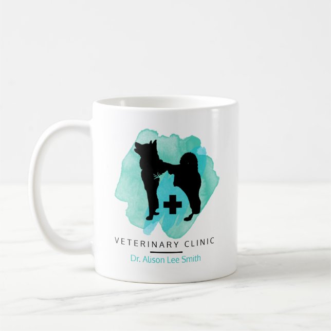 Mug Clinique vétérinaire Vétérinaire (Gauche)