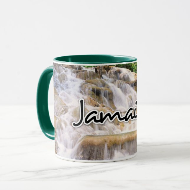 Mug Closeup de Jamaica Dunn's River Falls (Devant gauche)