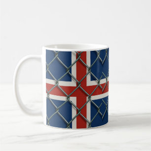 Mug Clôture du drapeau de l'Islande