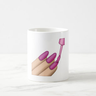 Mug Clou rose polonais - Emoji
