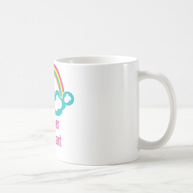 Mug Cloud adjoint de l'enseignant Arc-en-ciel (Droite)