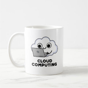 Mug Cloud Computing Funny Ordinateur Météo Pun