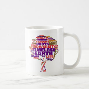 Mug Cloud de balise de l'arbre de vie inspirationnel