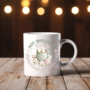 Mug Club Chocolat Chaud et Cookies de Noël
