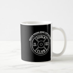 Mug Club de 500 Livres Gym Haltérophilie Levage de Ter