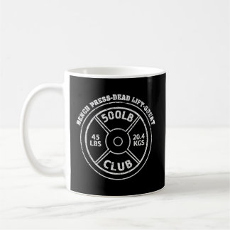 Mug Club De 500 Livres Lb Gym Poids Leading Dead Lift 