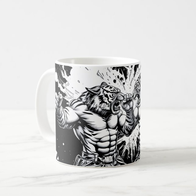 Mug Club de combat - Tigres (Devant gauche)