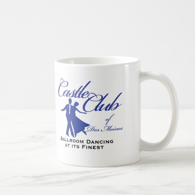 Mug Club de danse classique de tasse/club de château (Droite)