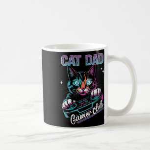Mug Club de jeu vidéo Papa Chat Gamer Jeux vidéo Jeux 