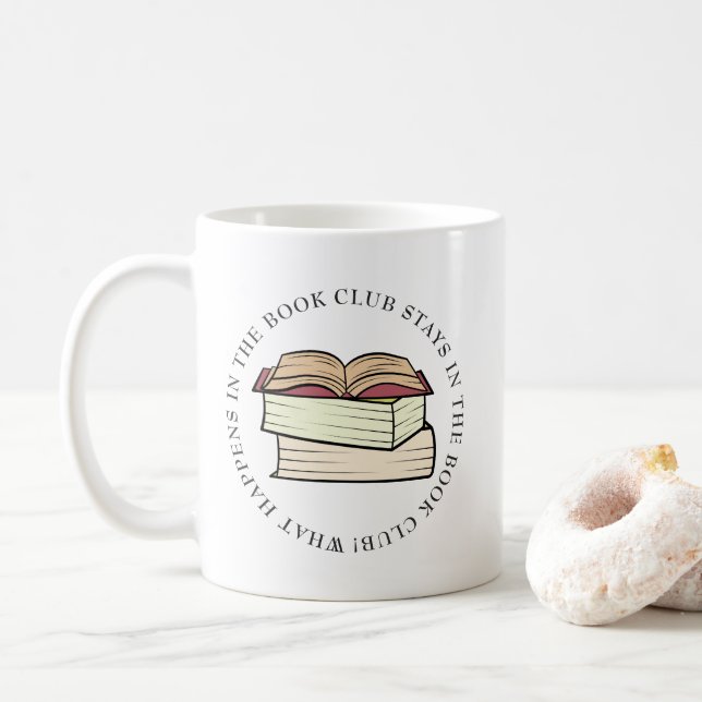 Mug Club de lecture (Avec donut)