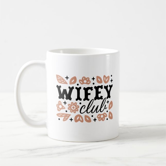 Mug Club de l'épouse cow-boy femme country cowgirl est (Gauche)