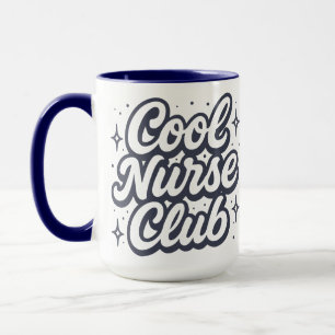 Mug Club des infirmières cool Rétro Soins de santé