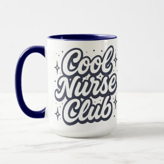 Mug Club des infirmières cool Rétro Soins de santé