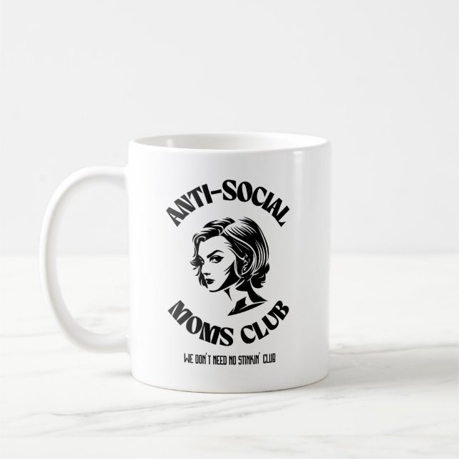 Mug Club des mamans anti-sociales (Gauche)