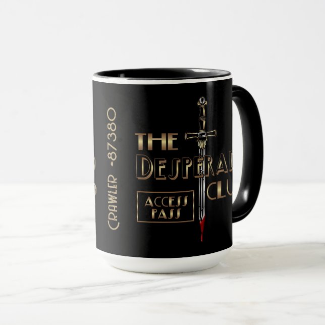 Mug Club Desperado (Devant droit)