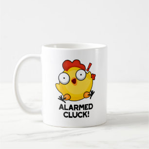 Mug Cluck Alarmé Drôle Poulets Pun