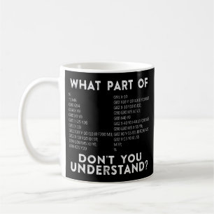 Mug CNC Machinist Quelle partie de Ne comprenez-vous p