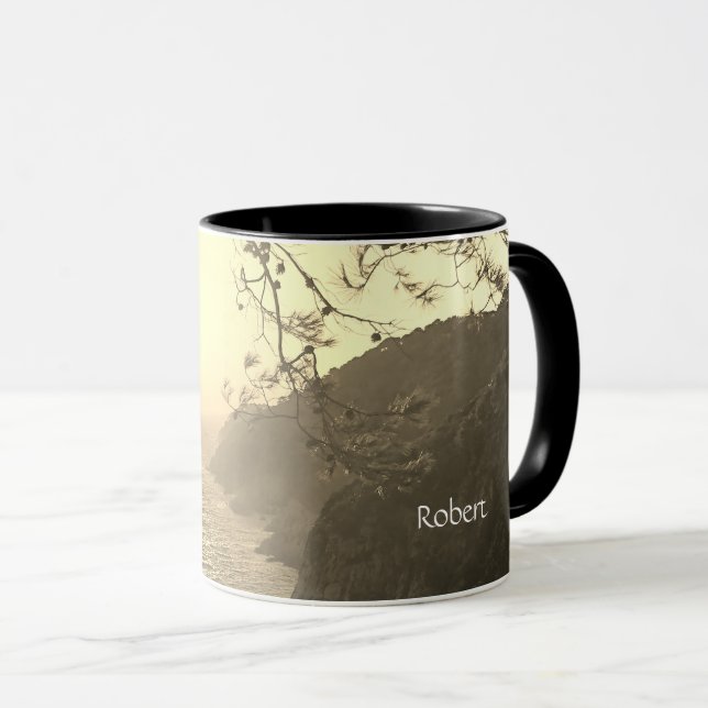Mug Coastal view, evening light  (Devant droit)