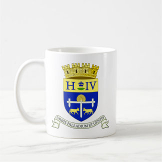Mug Coat of Arms of Pau, Pyrénées-Atlantiques (FRANCE)