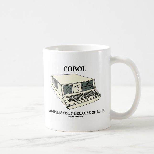 Mug COBOL compile seulement en raison de la chance (Droite)