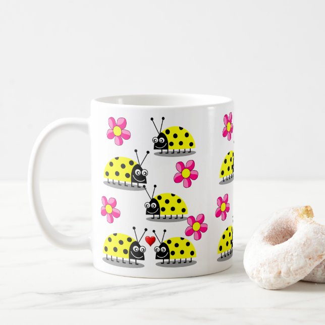 Mug coccinelle (Avec donut)