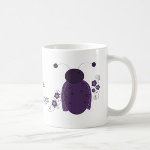 Mug Coccinelle Violette Fantaisiste