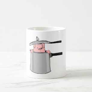 Mug Cochon Dans Un Pot
