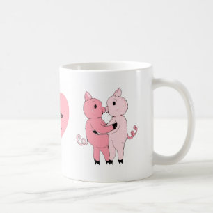 Mug Cochons qui s'embrassent