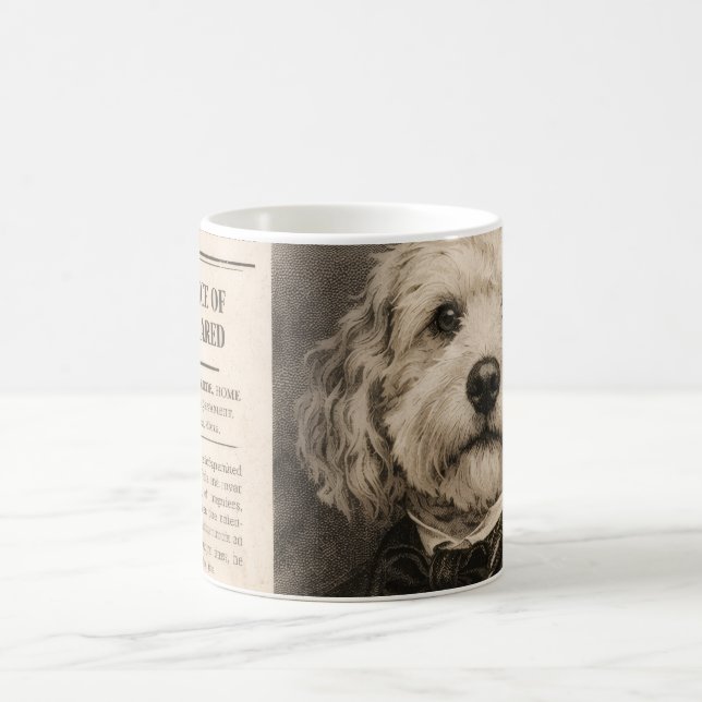 Mug Cockapoo Journal Ancien (Centre)