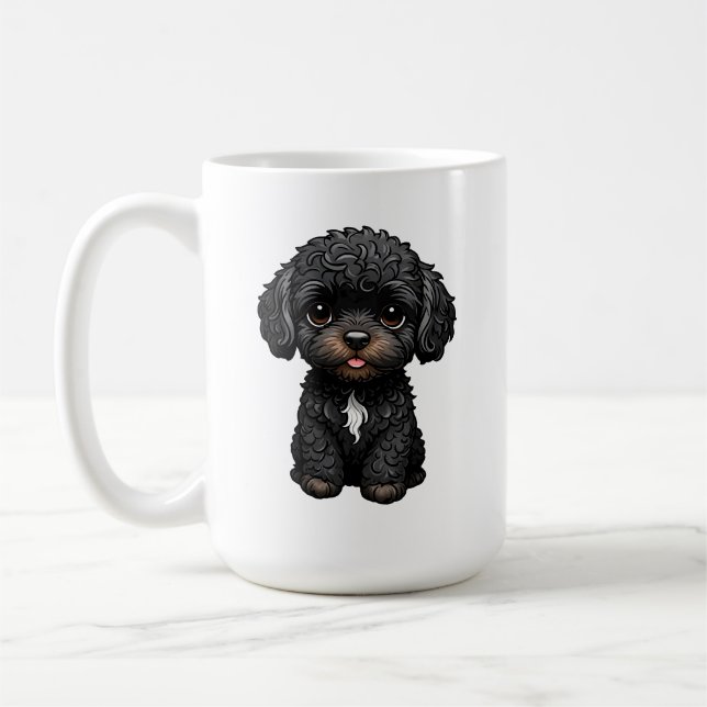 Mug Cockapoo noir (Gauche)