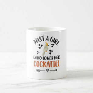 Mug Cockatiel Girl Délivre Bird Cockatiel Parrot Love