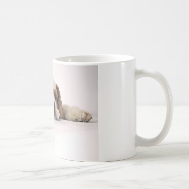 Mug Cocker rouge/blanc de sommeil (Droite)