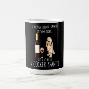 Mug Cocker Spaniel  Elle A Aussi Besoin D'Un Espagnol 