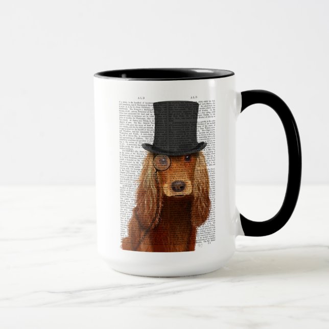 Mug Cocker Spaniel, Hound officiel et Casquette (Droite)