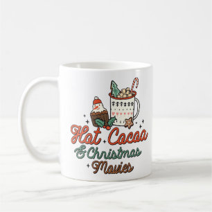 Mug Coco Chaud Et Films De Noël Rétro