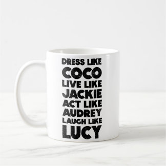 Mug Coco Jackie Audrey Lucky