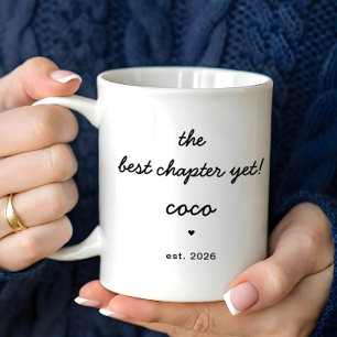 Mug Coco Personnalisé Meilleur Chapitre Jusqu'À Pr