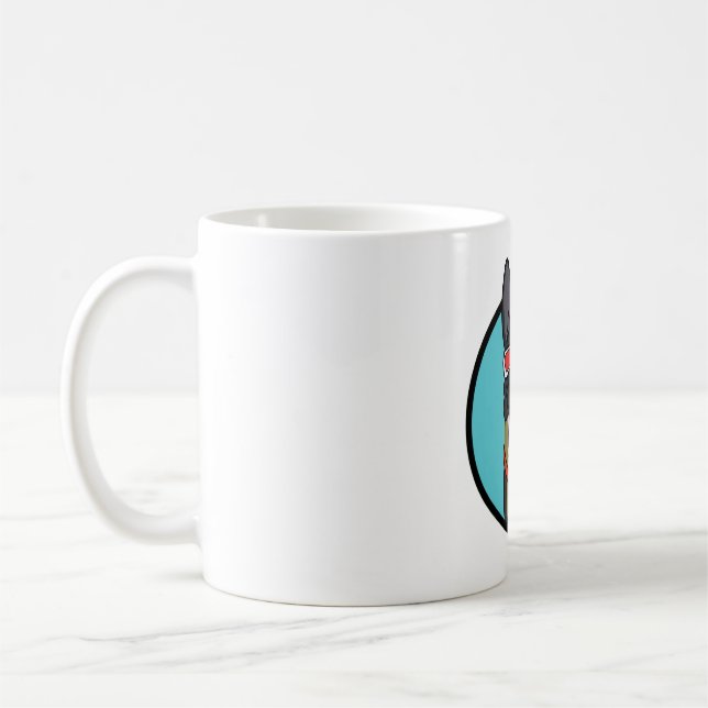 Mug CoD German Shepherd Je n’ai aucune idée de ce que  (Gauche)
