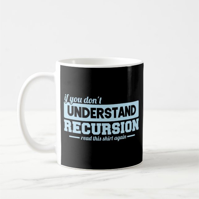 Mug Codage du programmeur si vous ne comprenez pas (Gauche)