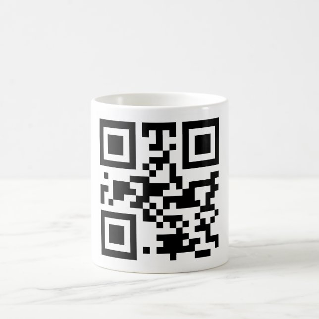 Mug Code "ATHÉE" de QR (Centre)