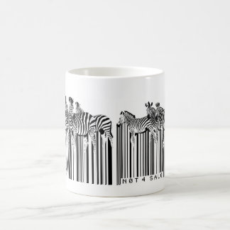 Mug code barres de zèbres