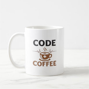 Mug Code Café Humour d'infirmière Vie