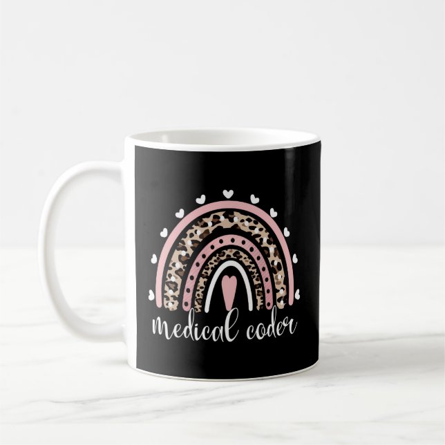 Mug Code clinique Médicale Coder Rainbow Médicale Coda (Gauche)