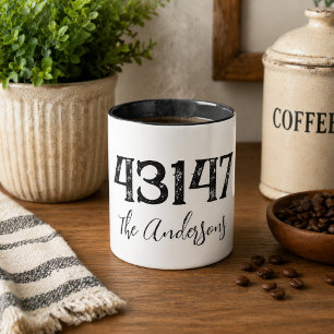 Mug Code Postal en détresse